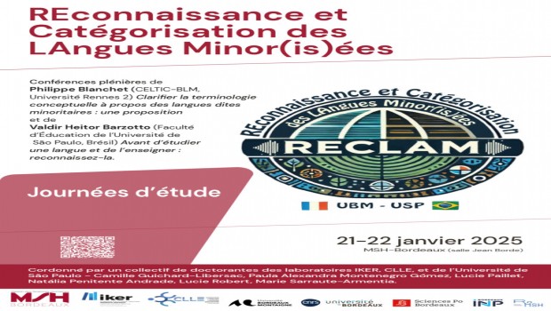 Workshop internacionau RECLAM (REconnaissance et Catégorisation des LAngues Minor(is)ées)