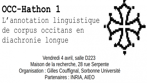 OCC-Hathon 1 L'annotation linguistique de corpus occitans en diacrhonie longue